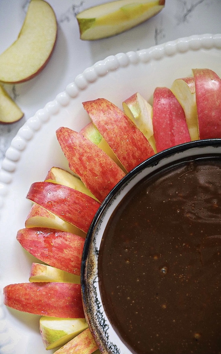 Healthier Caramel Apple Dip