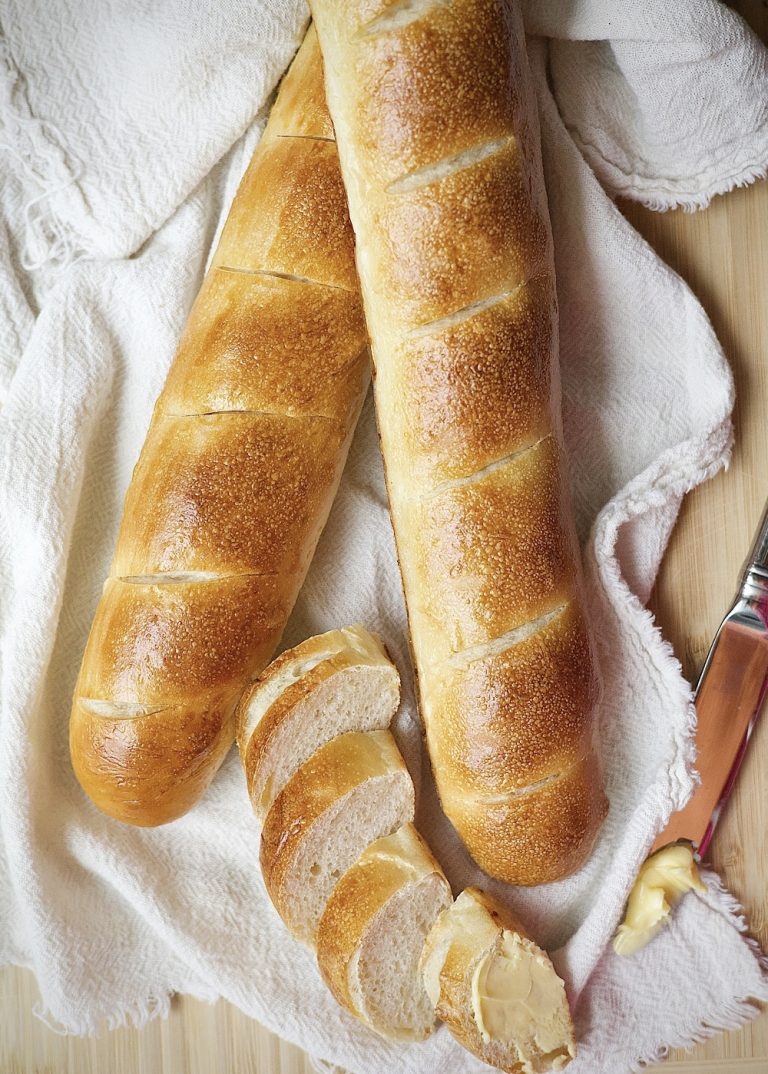 Simple Sourdough French Bread