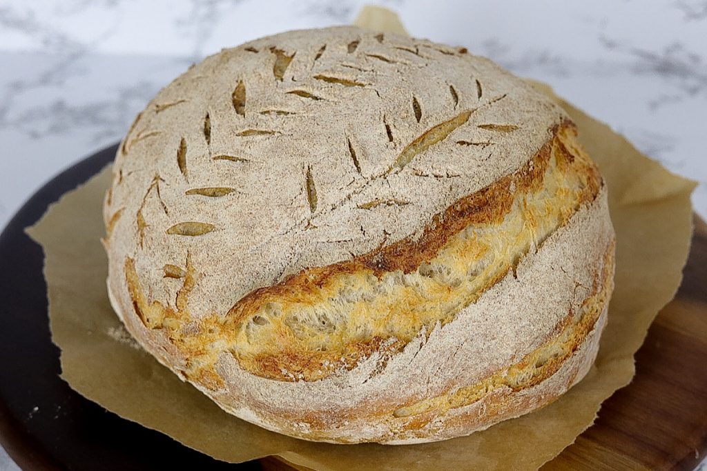 Easy Dutch Oven Sourdough - Domestic Gourmet