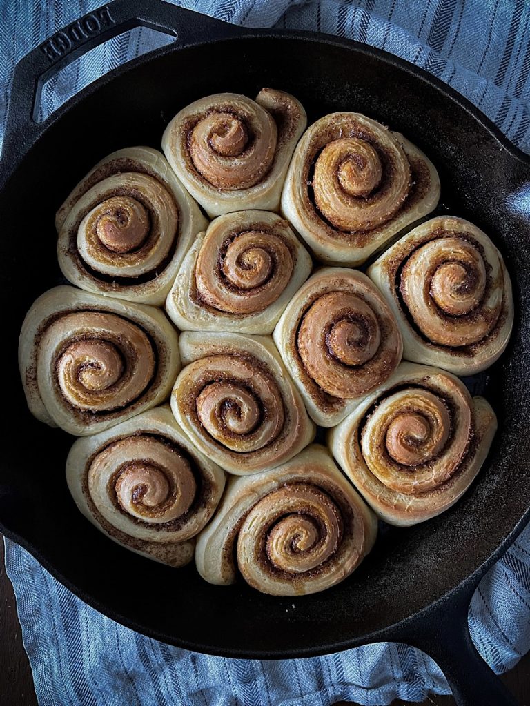 Fluffy Sourdough Cinnamon Rolls - Simple is Gourmet