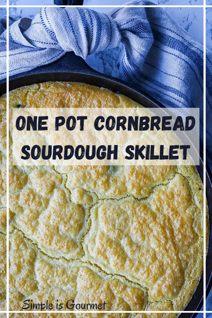 Cornmeal Skillet Sourdough Pizza