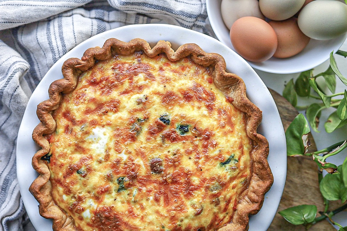 Easy and Perfect Quiche - Simple is Gourmet