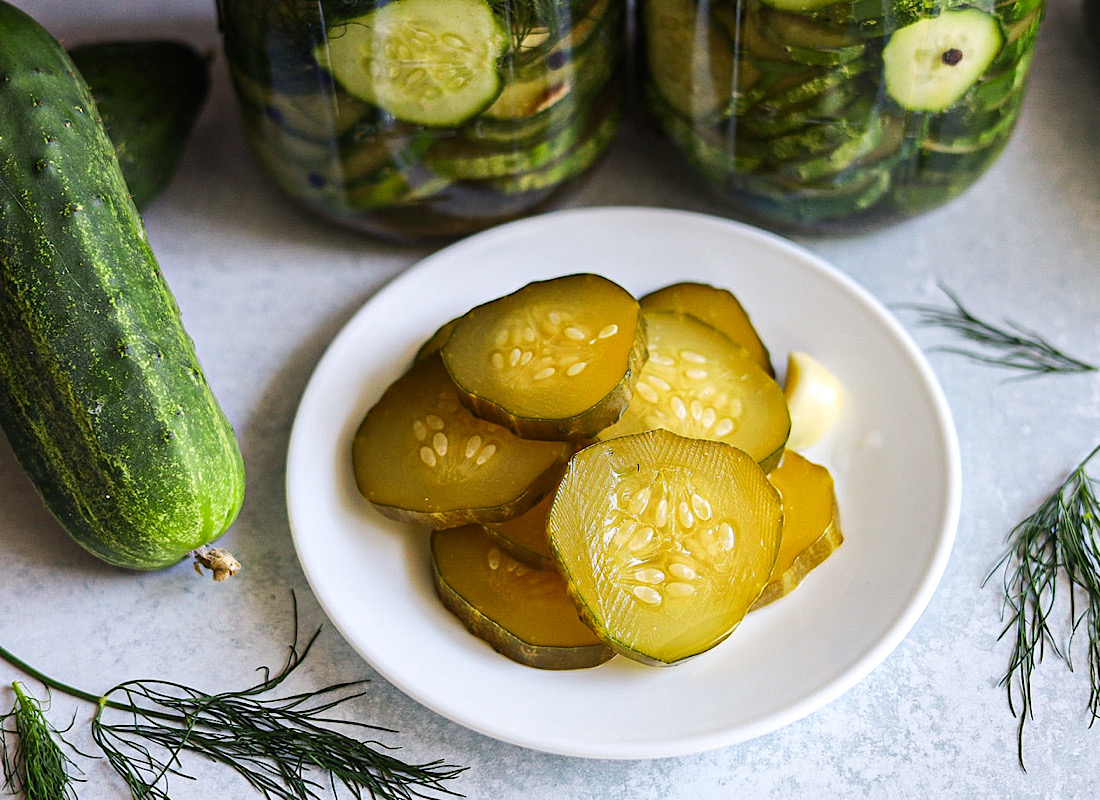 Easy Step by Step Fermented Garlic Dill Pickles - Simple is Gourmet