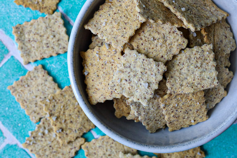 The Best Almond Flour Crackers