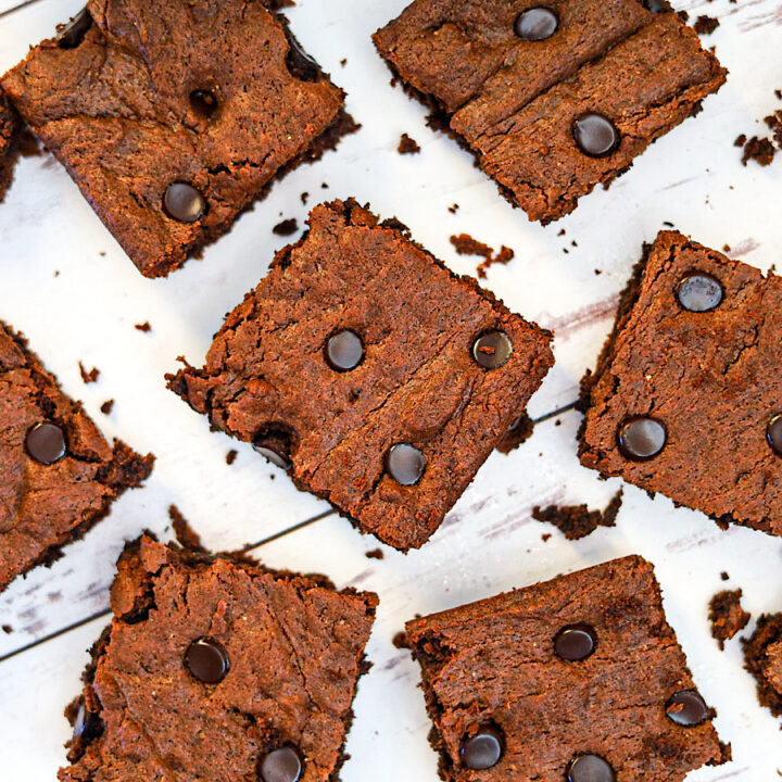 The best healthy brownies that are gluten and grain free, no refined sugar
